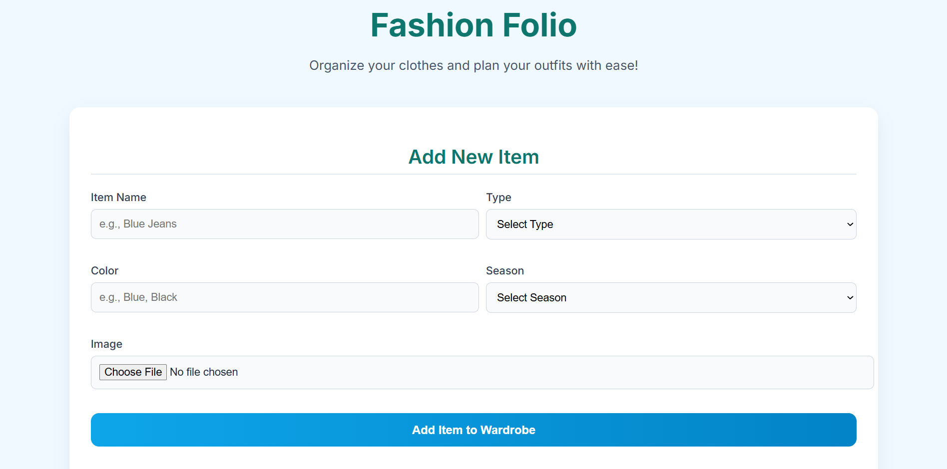 Fashoin Folio screenshot