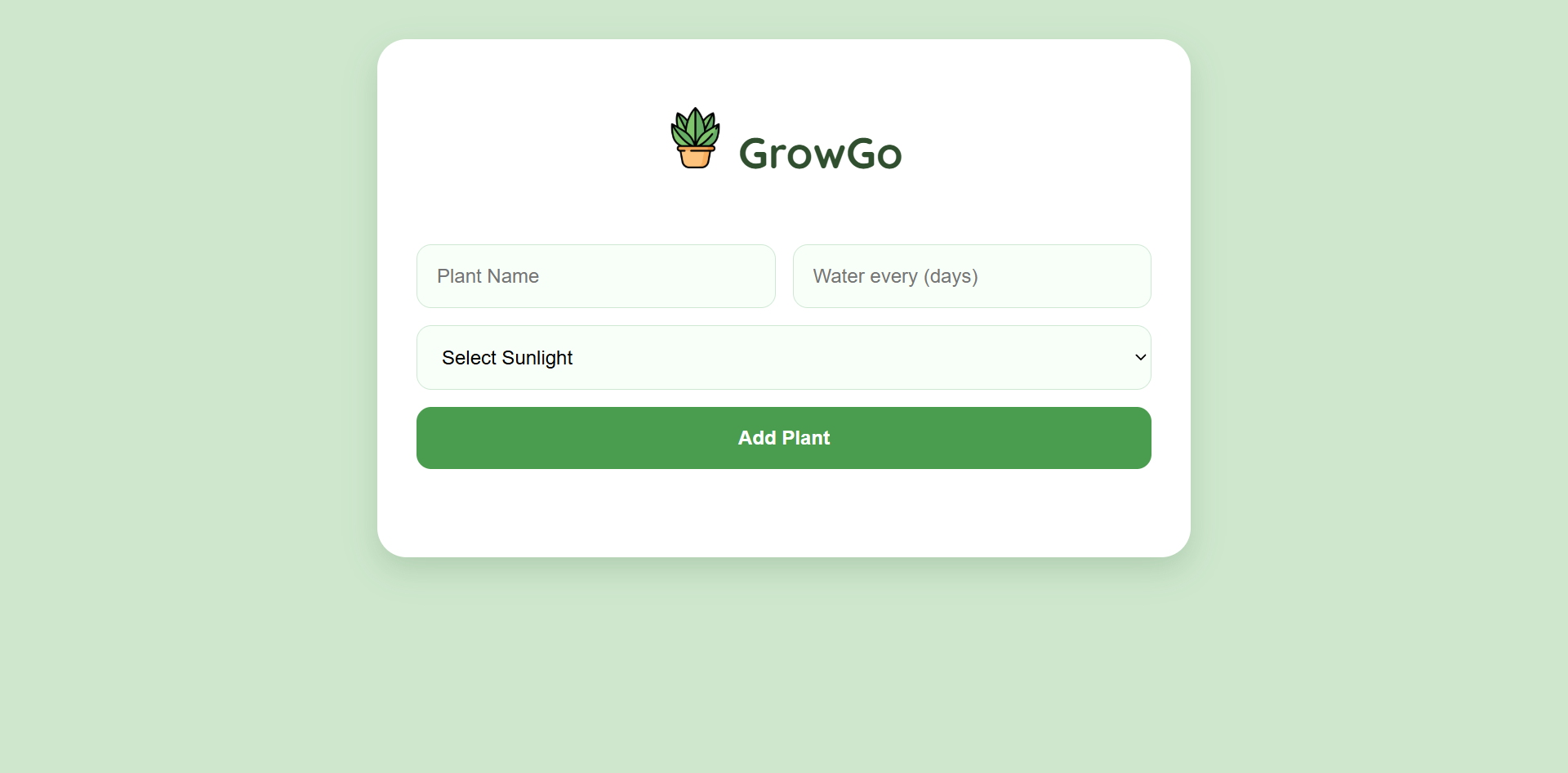 WaterPlant Project screenshot